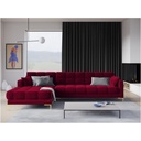 Chaise Lounge with Pouf - 2 Pieces 