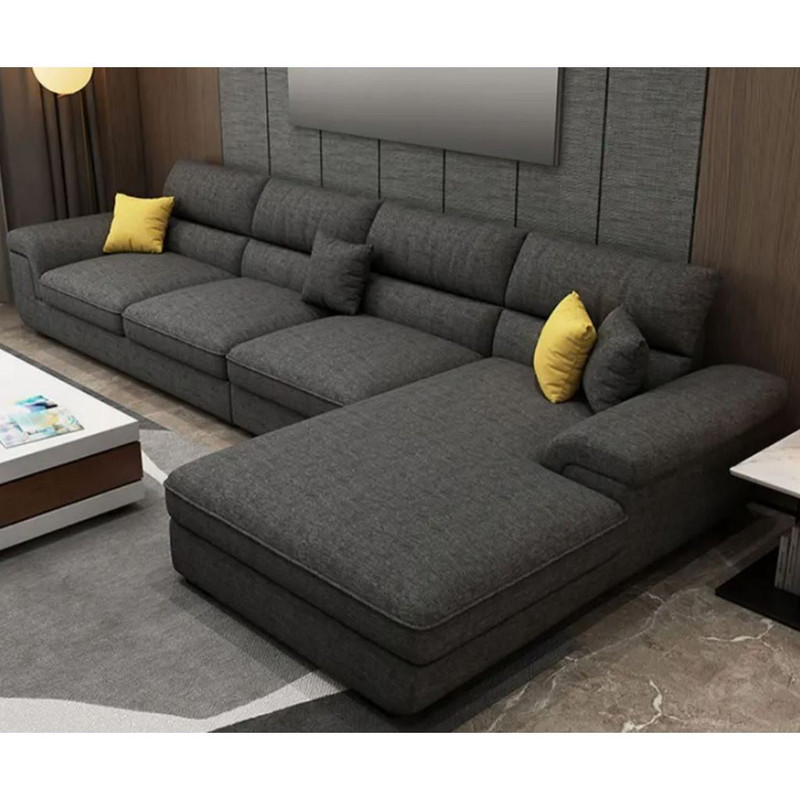 L-Shape Sofa - Linen