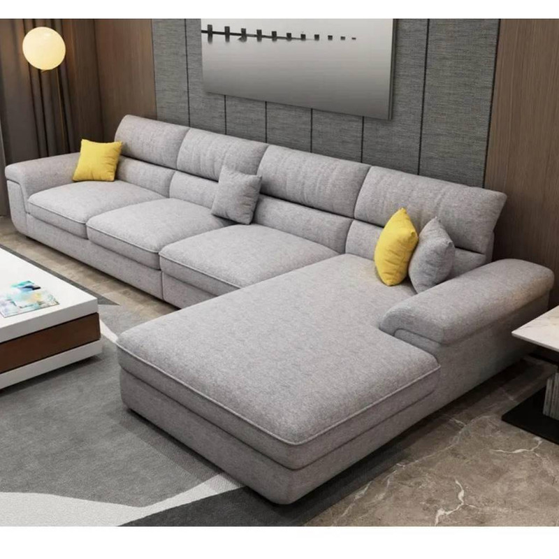 L-Shape Sofa - Linen