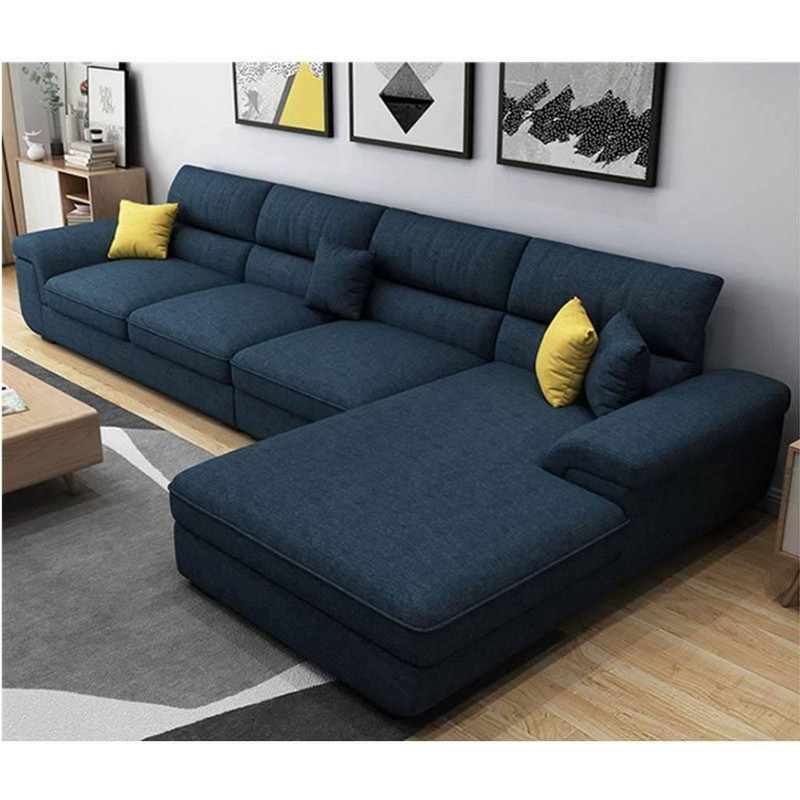 L-Shape Sofa - Linen