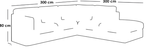 Sweedish L-Shape Sofa
