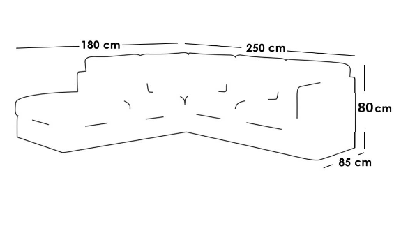 Chaise Lounge with Pouf - 2 Pieces 