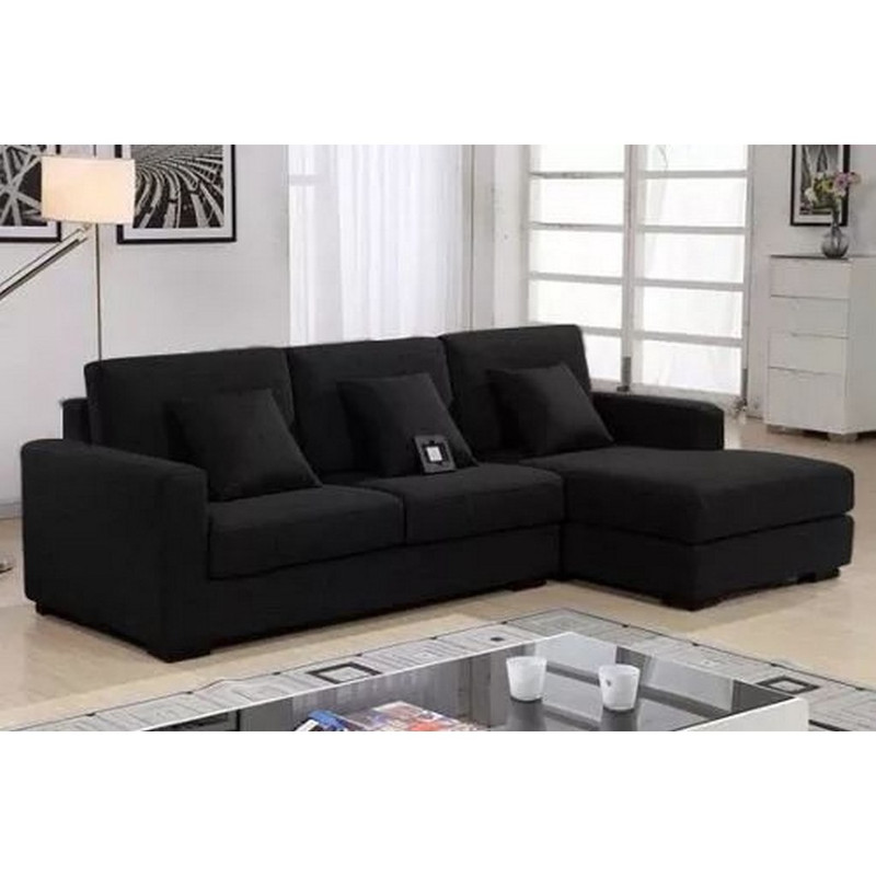 Polyester and Sweedish Wood Sofa