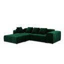 Swedish and velvet L-Shape Sofa