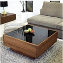 Coffee Table 80×80×40 cm - Brown