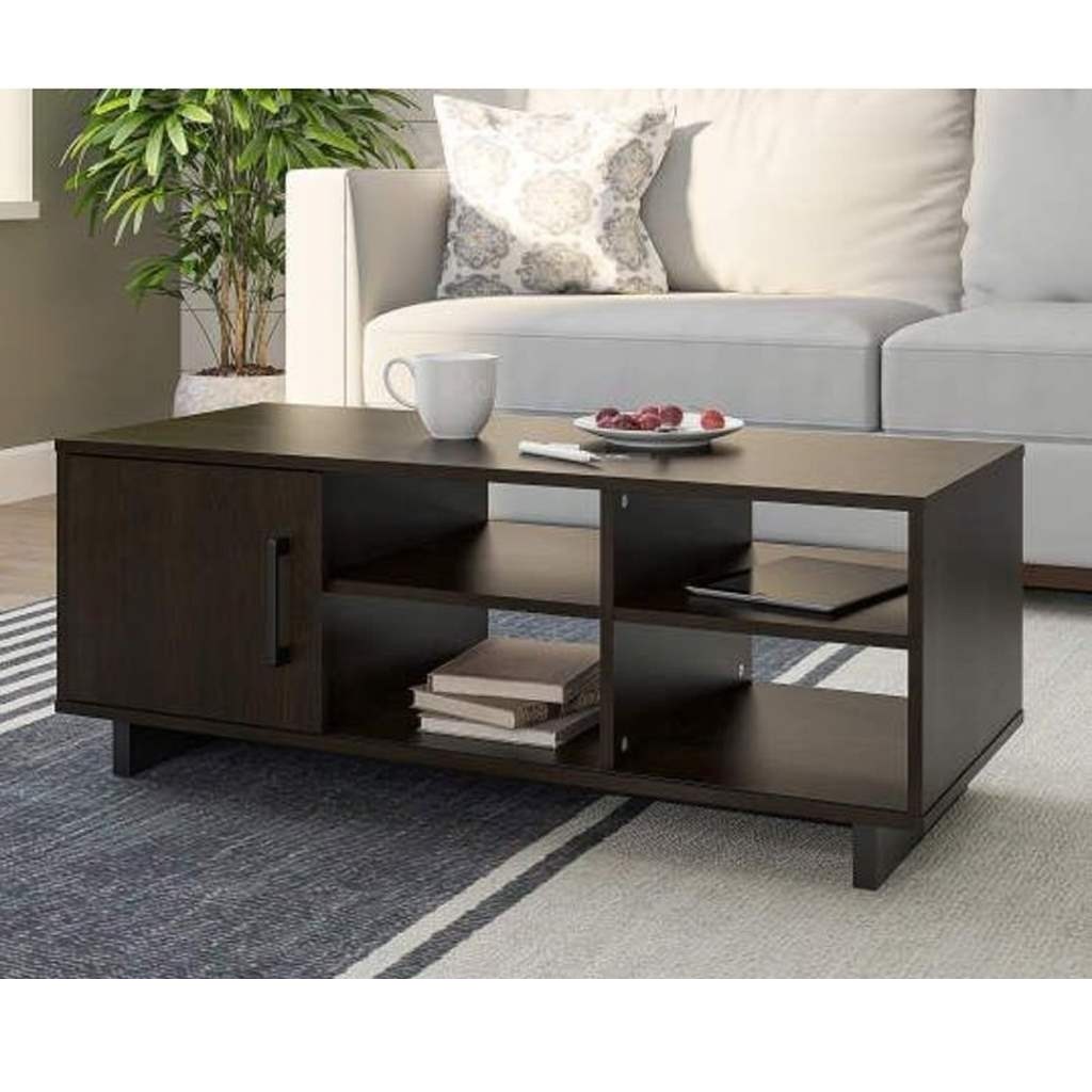 MDF Coffee Table Brown - 45x50x120 cm