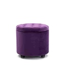 Pouf 55x45x55 cm - Purple