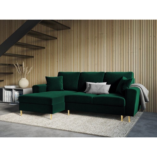 [Batch 9001001] Swedish and velvet L-Shape Sofa 