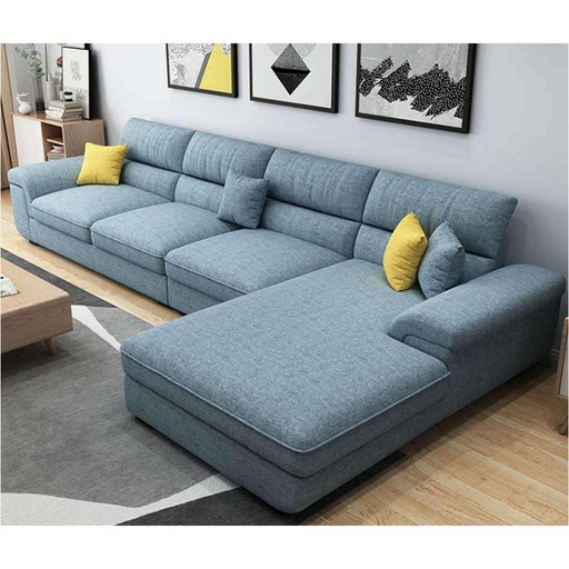 L-Shape Sofa - Linen