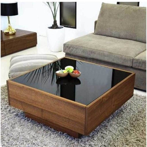 [Batch 9001002] Coffee Table 80×80×40 cm - Brown