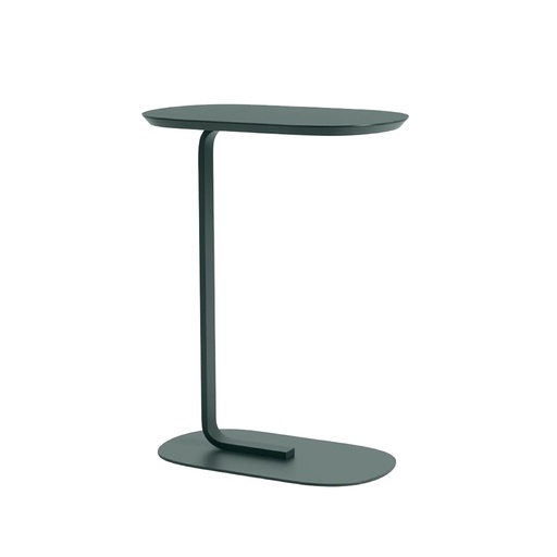 [Batch 9001003] Iron and Mdf Wood Side Table Green - 45x30x55 cm