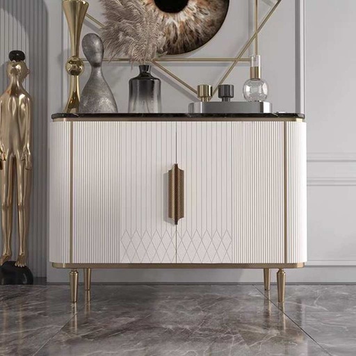 [OAK17] Console 90×40×140 cm - White 