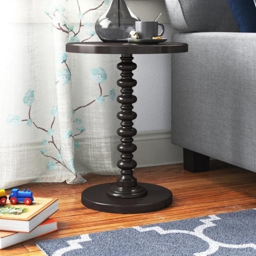 Engineered Wood Side Table - 35x55 cm