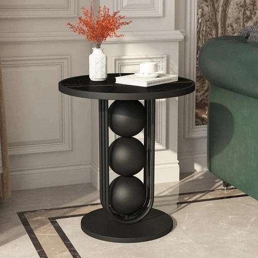 Metal Side Table - 50x60 cm