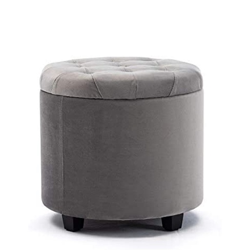 [HAPPY6] Pouf 55x45x55 cm- Grey
